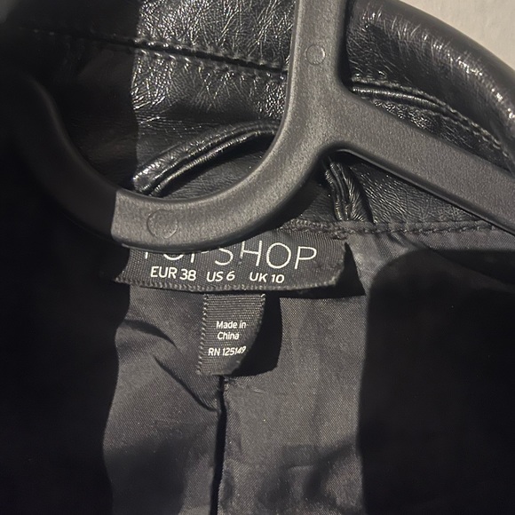 Vinyl leather jacket - Picture 2 of 2